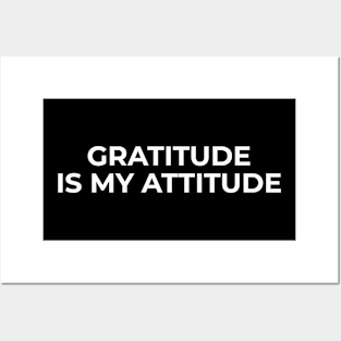 Muslim - Gratitude Is My Attitude Posters and Art